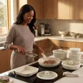 15-Pc Granite-Coated Nonstick Cookware Set with Removable Handles, PFOA-Free Maifan Stone 3
