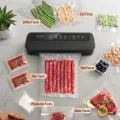 Automatic Vacuum Sealer A5 - 4 Modes (Dry/Moist/Oily/Soft), Strong Suction, Premium Black 3