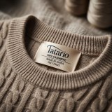 Women's 100% Pure Cashmere Classic Cable Knit Short-Sleeve Sweater thumbnail 5