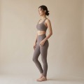 Women's Premium Buttery Soft Yoga Pants | 20% Lycra® Fabric - Taupe 1