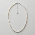 Seed Pearl Necklace, 4.5mm-4.75mm, 15.7-17.1 in Adjustable Length 1