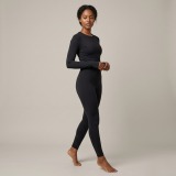 Women's Premium Buttery Soft Yoga Pants | 20% Lycra® Fabric - Black thumbnail 1