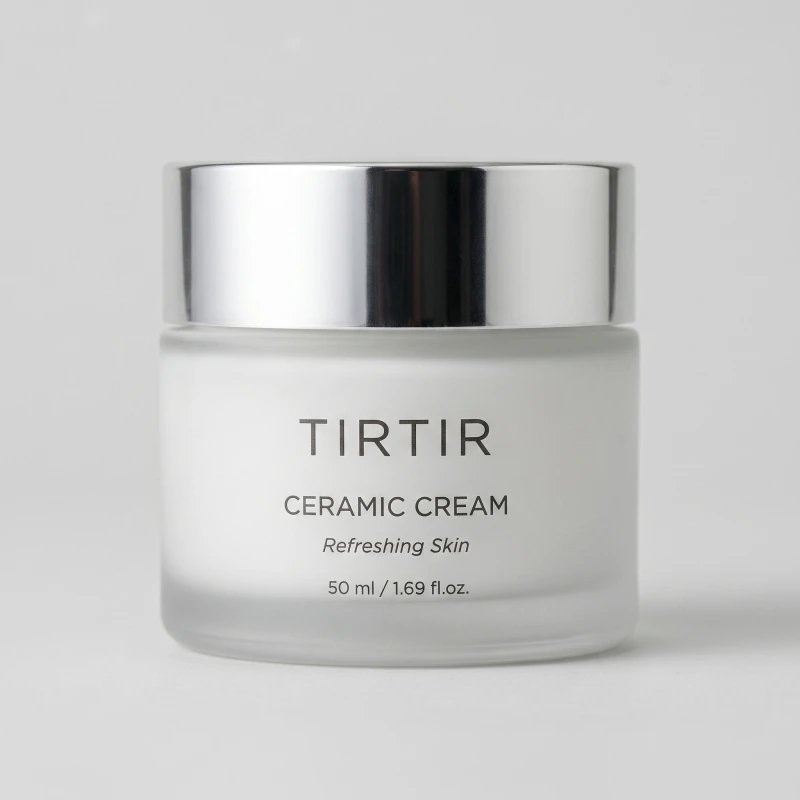 TIRTIR Ceramic Cream 50ml - Ultra-Hydrating Face Moisturizer for Glass Skin - Main Image