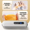 Smart Digital Vacuum Sealer - Household Dry & Wet Food Preservation Machine S3 White 4