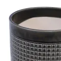 Handmade Black Glazed Ceramic Planter Set of 3 with Drainage Holes 3