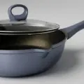 11 inch Premium Die-Cast Non-Stick Frying Pan, Low Smoke & Wear-Resistant, with Tempered Glass Lid, All-Stove Compatible 2