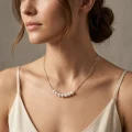 Pearl Necklace 5.5mm 18-Inch Silver Plated 3