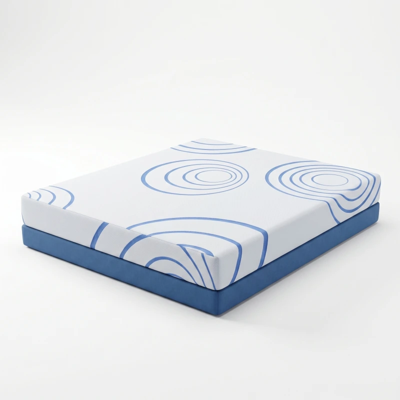 EGOHOME Charcoal Gel Memory Foam Mattress 8-inch Cooling & Pressure Relief - Main Image