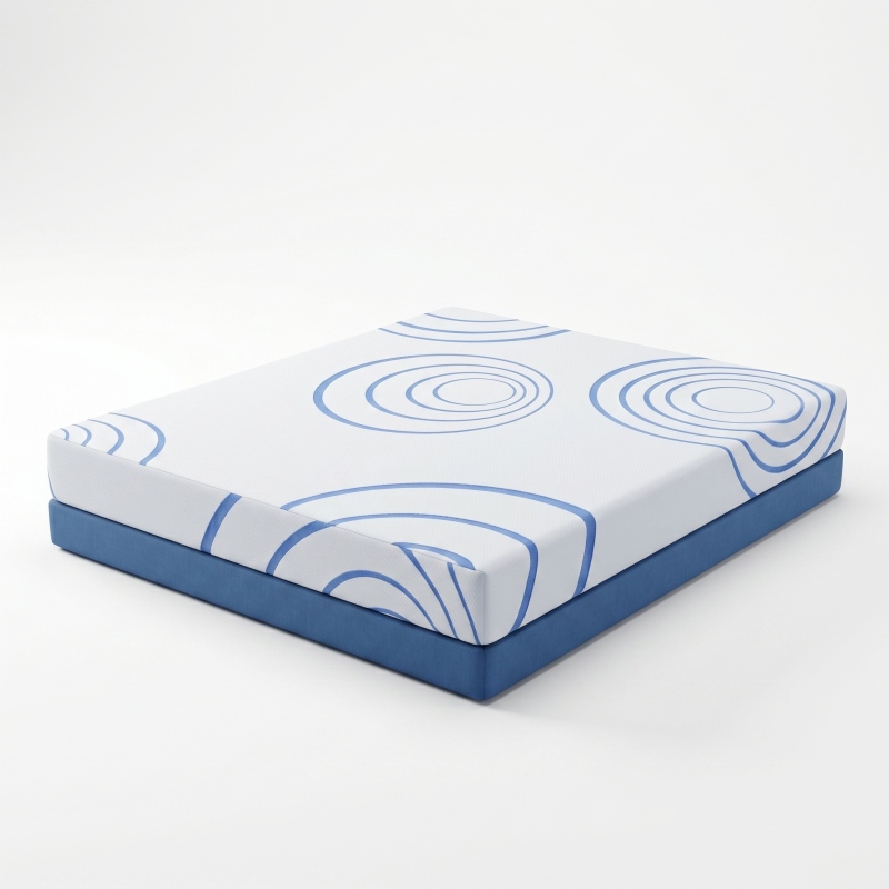 EGOHOME Charcoal Gel Memory Foam Mattress 8-inch Cooling & Pressure Relief - Main Image