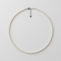 Premium Freshwater Seed Pearl Necklace, 4.5-4.75mm, 15.5in, 90 Pearls 1