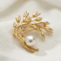 Ear of Wheat Pearl Brooch 11.5mm 9