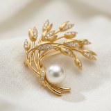 Ear of Wheat Pearl Brooch 11.5mm thumbnail 9