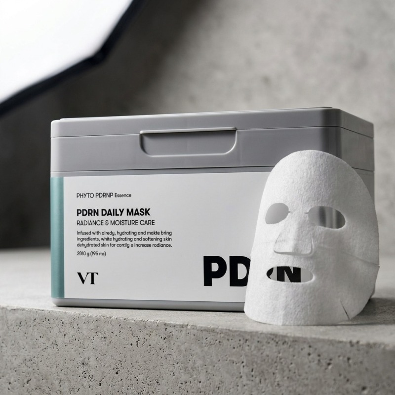 VT Cosmetics PDRN Daily Mask - 30 Sheets | Radiance & Elasticity Boost - Image 2