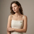 Natural Mother-of-Pearl Petal Pearl Brooch 11mm 2