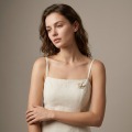 Natural Mother-of-Pearl Petal Pearl Brooch 11mm 2