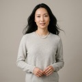 Women's 100% Pure Cashmere Crew Neck Sweater 3