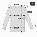 Women's 100% Pure Cashmere Low Neck Sweater - Elegant Light Camel, Classic, Basic 7