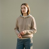 100% Pure Cashmere Women's Hoodie thumbnail 2