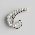 Dewdrop 16-Pearl Elegant Brooch 5.2-6.28mm 1