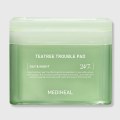 MEDIHEAL Teatree Trouble Pad 100pcs - Soothing & Acne Care Toner Pads 1