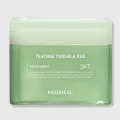 MEDIHEAL Teatree Trouble Pad 100pcs - Soothing & Acne Care Toner Pads 1