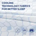 Gelsea 10 Inch Cooling Gel Memory Foam Mattress - Pressure Relief Support 6