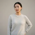 Women's 100% Pure Cashmere Crew Neck Sweater 2