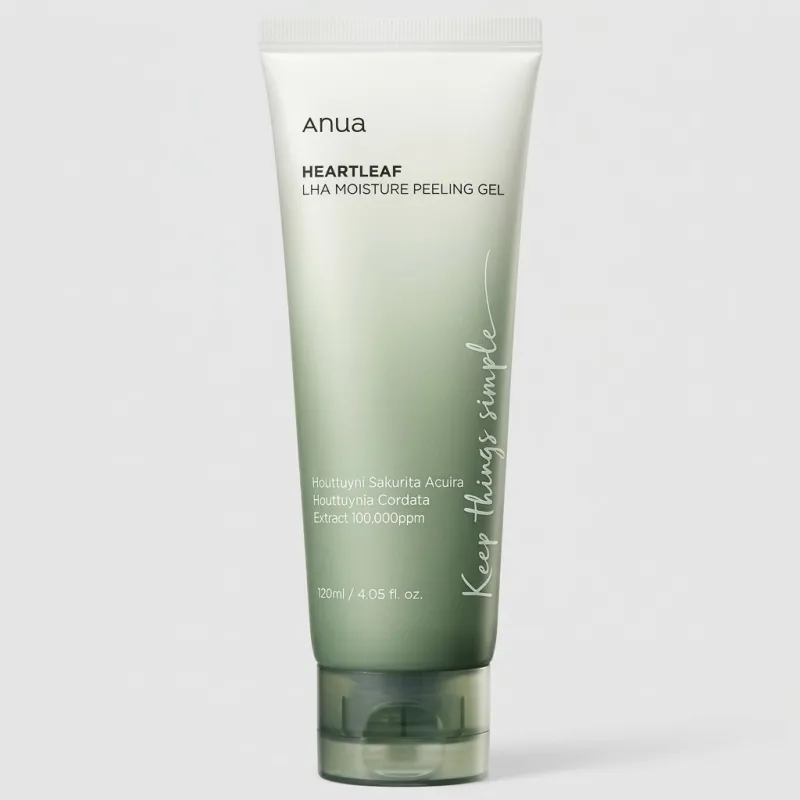 ANUA Heartleaf LHA Moisture Peeling Gel 120ml - Gentle Exfoliator - Main Image