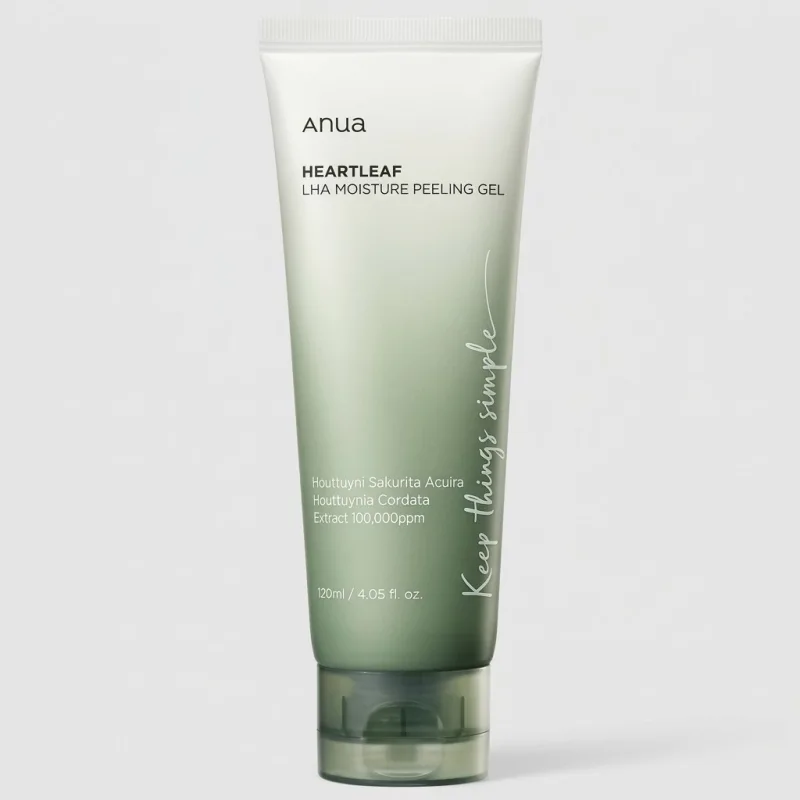 ANUA Heartleaf LHA Moisture Peeling Gel 120ml - Gentle Exfoliator - Main Image