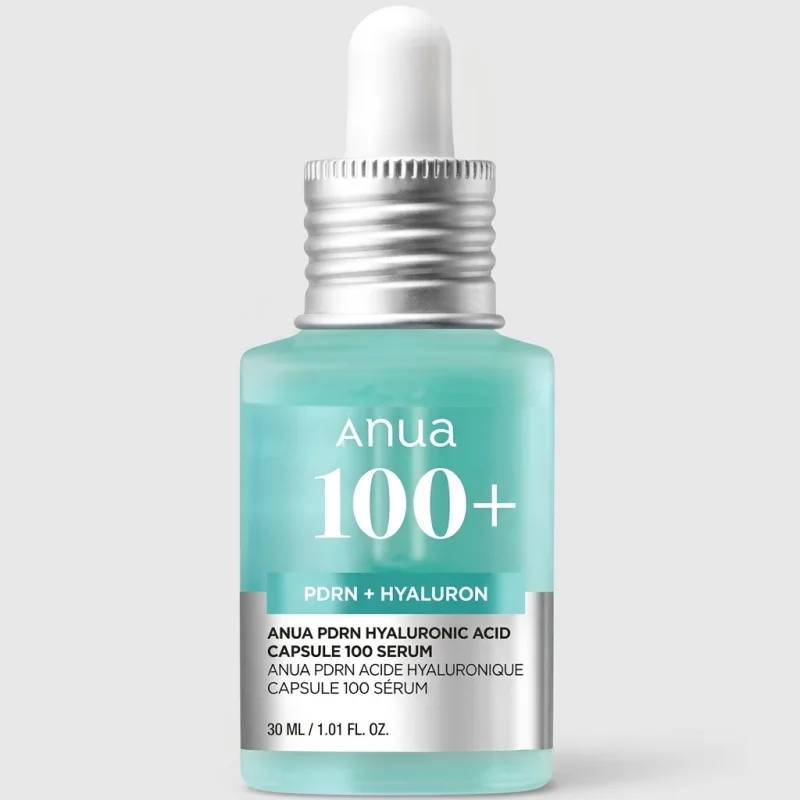 Anua PDRN Hyaluronic Acid Capsule 100 Serum 30ml - Deep Hydration & Repair - Main Image