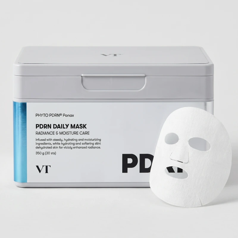 VT Cosmetics PDRN Daily Mask - 30 Sheets | Radiance & Elasticity Boost - Main Image