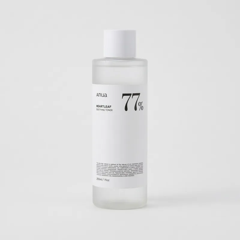 ANUA Heartleaf 77% Soothing Toner 250ml - Calming Facial Toner for Sensitive Skin - Main Image