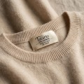 Women's 100% Pure Cashmere Brushed Crewneck Vest 3