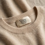 Women's 100% Pure Cashmere Brushed Crewneck Vest thumbnail 3
