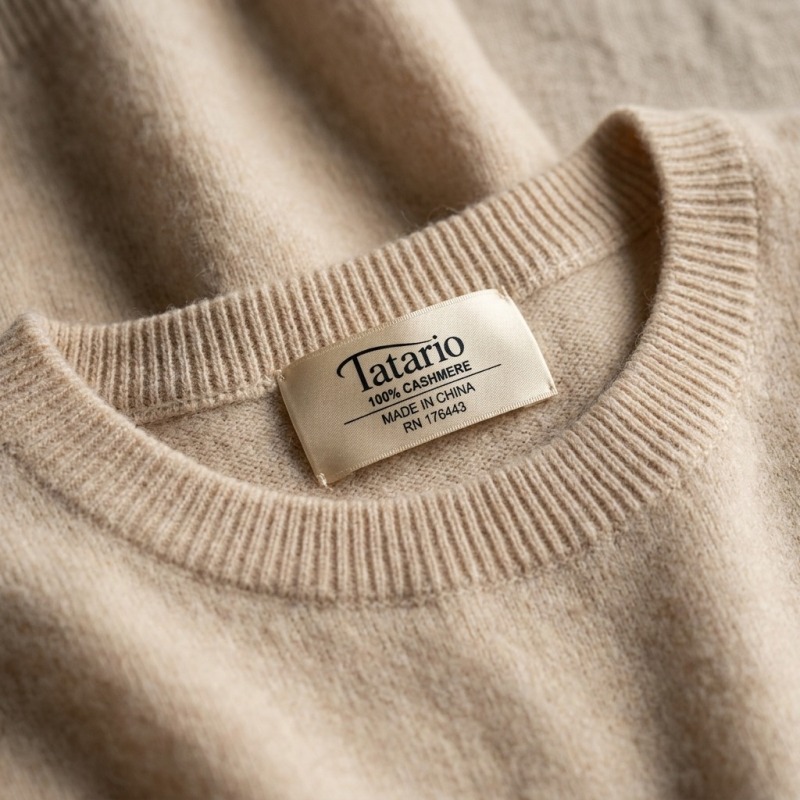 Women's 100% Pure Cashmere Brushed Crewneck Vest - Image 3