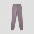 Women's Premium Buttery Soft Yoga Pants | 20% Lycra® Fabric- PurpleGrey 7