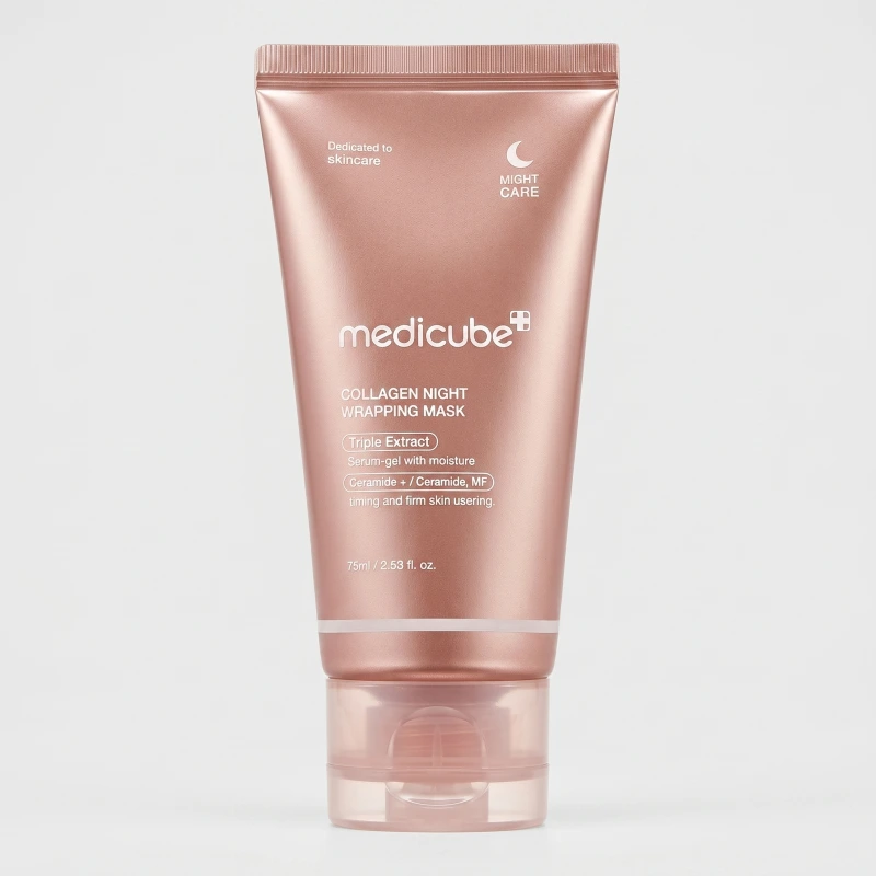 Medicube Collagen Night Wrapping Mask 75ml - Overnight Firming & Elasticity - Main Image