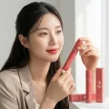 ROMAND Juicy Lasting Tint 09 Litchi Coral | High-Shine Glossy Lip Stain 2