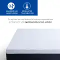 EGOHOME Charcoal Gel Memory Foam Mattress 10-Inch Cooling & Pressure Relief 6