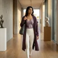 Women's Premium Skin-Friendly Soft Yoga Pants | 20% Lycra® Fabric - Off-White 6