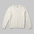 Women's High-End Brushed V-Neck Pure Cashmere Sweater 5
