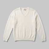 Women's High-End Brushed V-Neck Pure Cashmere Sweater thumbnail 5
