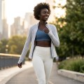 Women's Premium Skin-Friendly Soft Yoga Pants | 20% Lycra® Fabric - Off-White 4