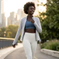 Women's Premium Skin-Friendly Soft Yoga Pants | 20% Lycra® Fabric - Off-White 4