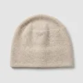 Women's 100% Pure Cashmere Beanie - Luxury British Style Winter Knit Hat 1