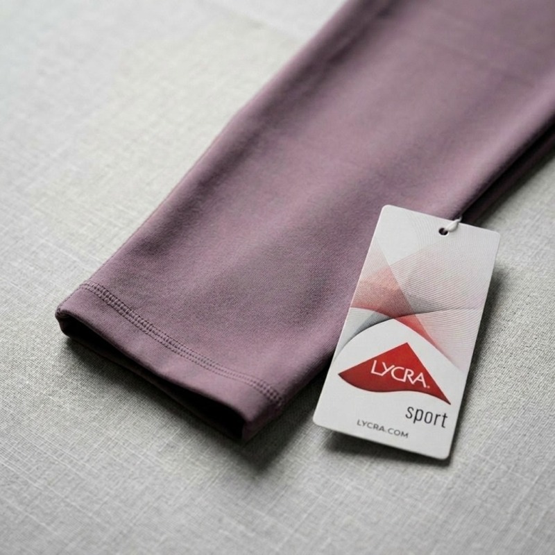 Women's Premium Buttery Soft Yoga Pants | 20% Lycra® Fabric- PurpleGrey - Image 5