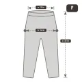 Women's Premium Skin-Friendly Soft Yoga Pants | 20% Lycra® Fabric - Off-White 9