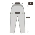 Women's Premium Skin-Friendly Soft Yoga Pants | 20% Lycra® Fabric - Off-White 9
