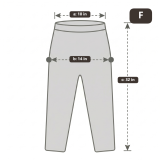 Women's Premium Skin-Friendly Soft Yoga Pants | 20% Lycra® Fabric - Off-White thumbnail 9