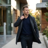 100% Pure Cashmere Men's V-Neck Sweater thumbnail 3